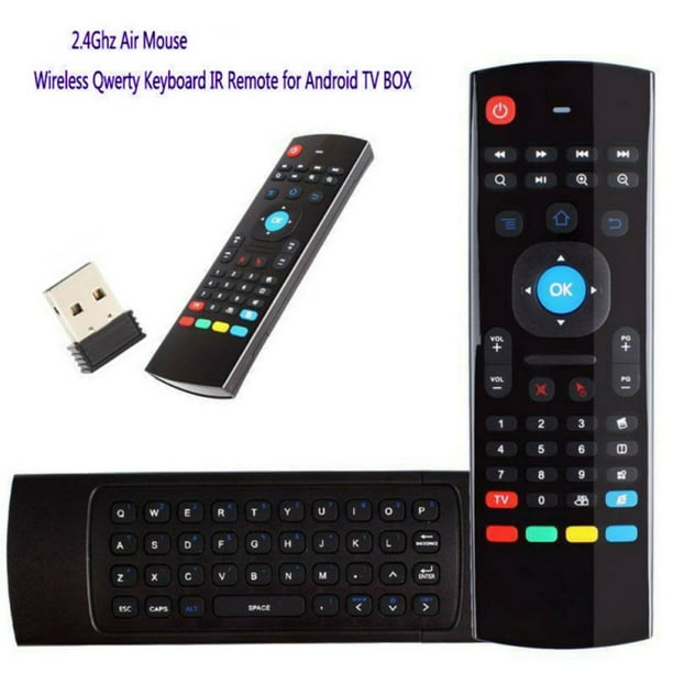 2.4G MX3 Air Mouse Remote Wireless Keyboard for Android TV Box T95Z Plus Mini PC Windows Linux 
